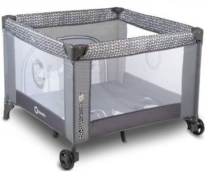 Lionelo Parque Infantil Sofie Grey Scandi (101 x 100 x 76 cm - Cinza)