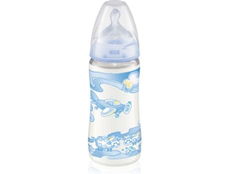 Nuk Biberão Silicone First Choice Azul (300 ml)