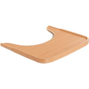 Hauck Alpha Wooden Tray - Matbord För Barnstol, Natural