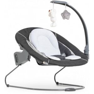 Hauck Alpha Bouncer Deluxe -Sittare Och Matstolsinsats, Melange Grey