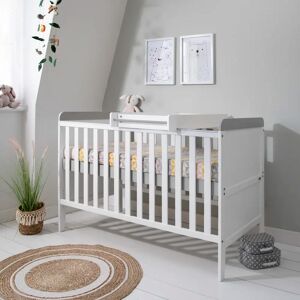 Tutti Bambini Rio Cot Bed with Mattress gray/white 95.0 H x 144.2 W cm