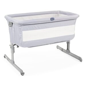 Chicco Next2Me Bedside Baby Crib Grey - Co-Sleeping Baby Cot with Mattress, Deta
