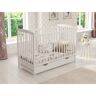 Harriet Bee Percie Cot Bed white 90.0 H x 65.0 W x 124.0 D cm