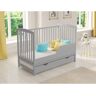 Harriet Bee Percie Cot Bed gray 90.0 H x 65.0 W x 124.0 D cm