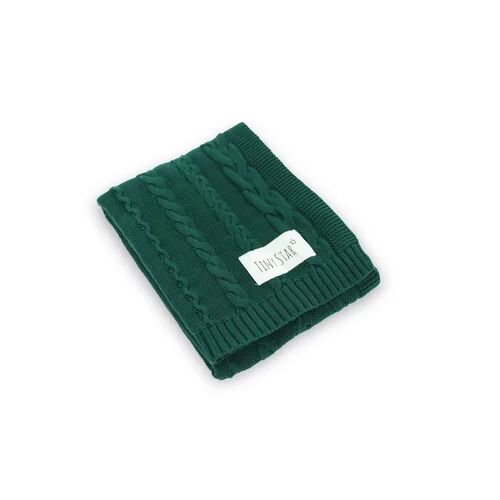Isabelle & Max Annora 100% Cotton Baby Blanket Isabelle & Max Colour: Deep Green  - Size: One Size