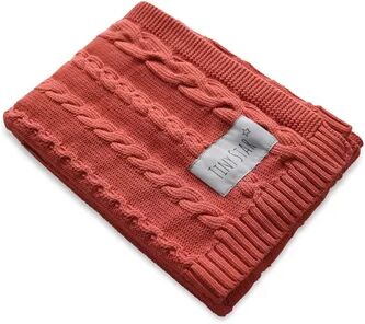 Isabelle & Max Annora 100% Cotton Baby Blanket Isabelle & Max Colour: Rusty  - Size: One Size