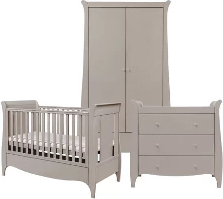 Tutti Bambini Roma Cot Bed 3-Piece Nursery Furniture Set Tutti Bambini Colour: Truffle Grey