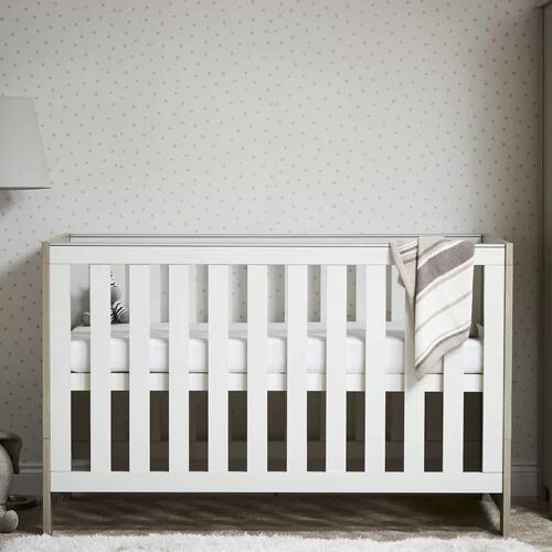 Obaby Nika Cot Bed Obaby Colour: Grey Wash/White 175cm H X 341cm W X 155cm D