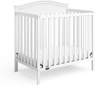 Graco Stella 4-in-1 Convertible Mini Crib, White