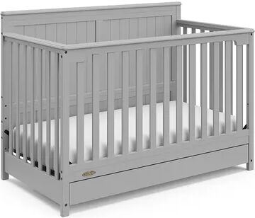 Storkcraft Graco Hadley Convertible Crib, Grey