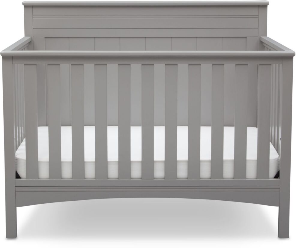 Delta Children Fancy 4-In-1 Convertible Crib - Grey