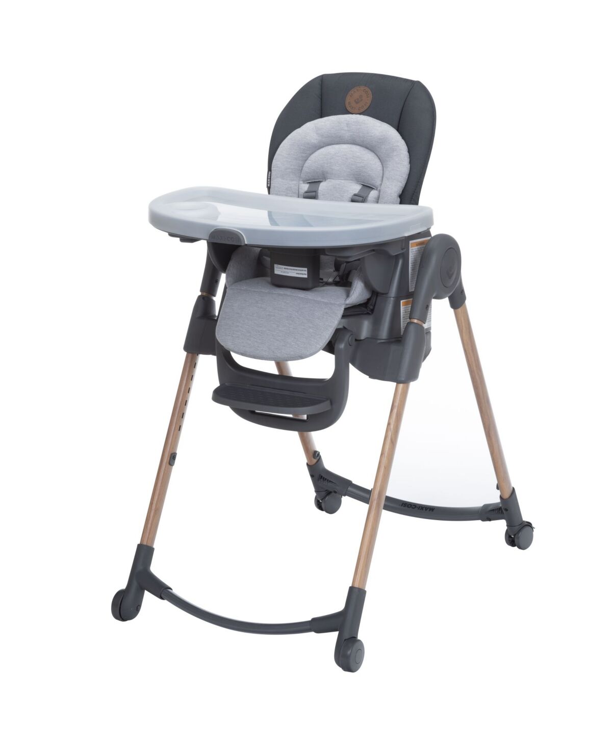 Maxi-Cosi Minla 6-in-1 Adjustable High Chair - Essential Graphite