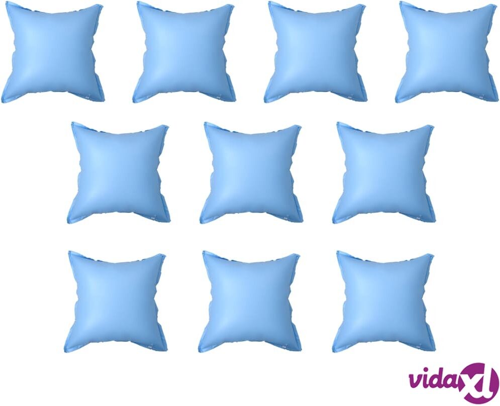 vidaXL Inflatable Winter Air Pillows for Above-Ground Pool Cover 10 pcs PVC