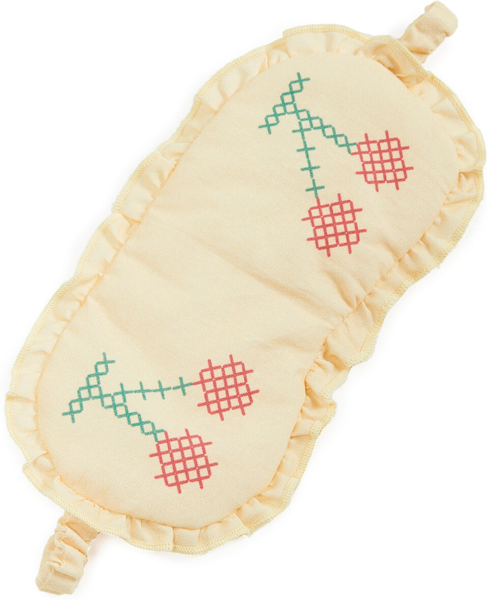 Olivia Rubin Jenny Eye Mask Yellow One Size    size: