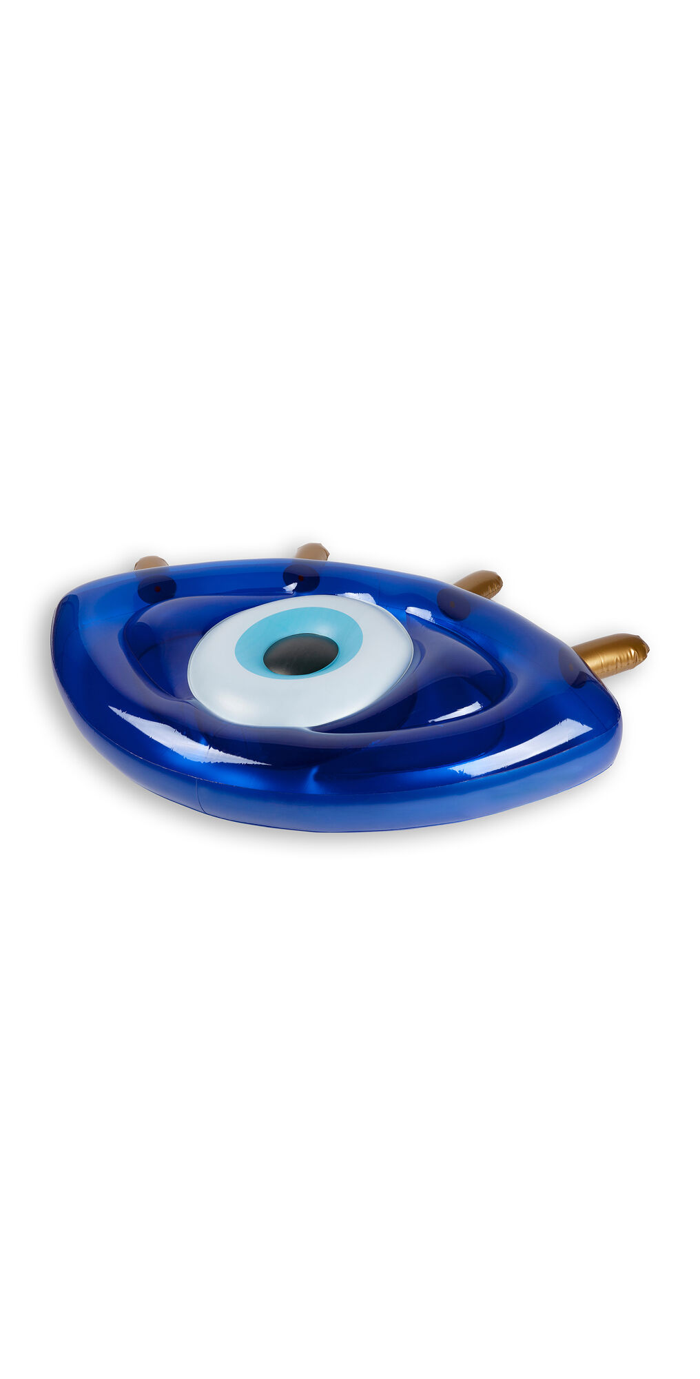 SunnyLife Evil Eye Luxe Lie On Float Blue One Size    size: