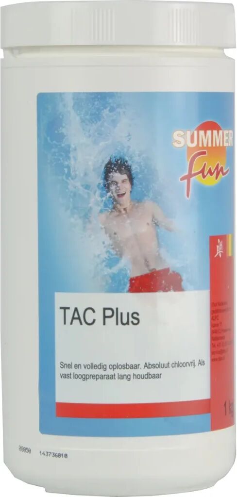 Summer Fun Amplificateur d'alcalinité Tac Plus 1 kg