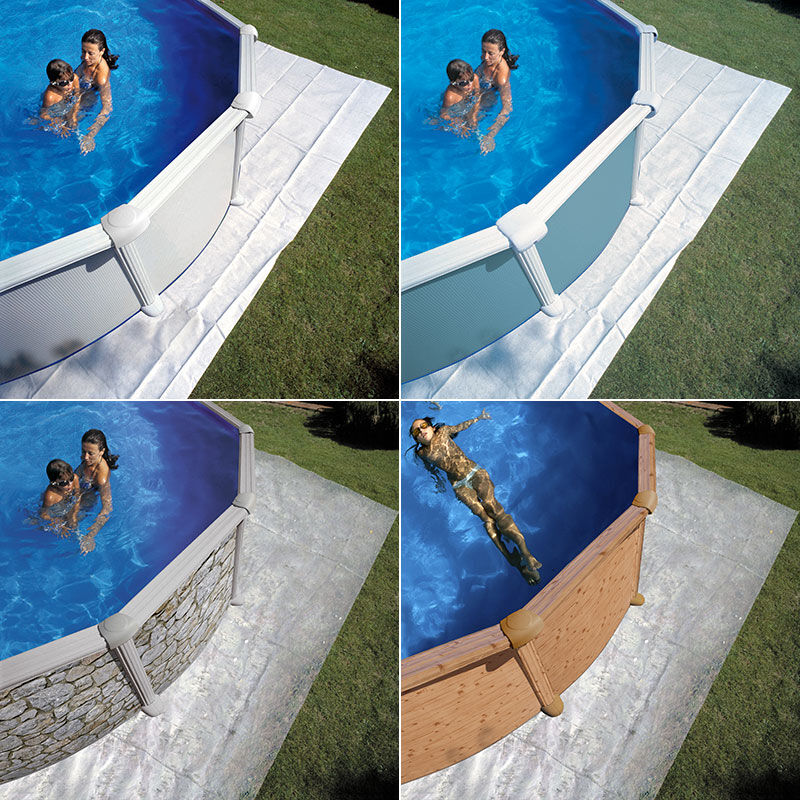 Gre Gré Tapis de sol pour piscine Gré Dimension - 4,00 x 4,00m