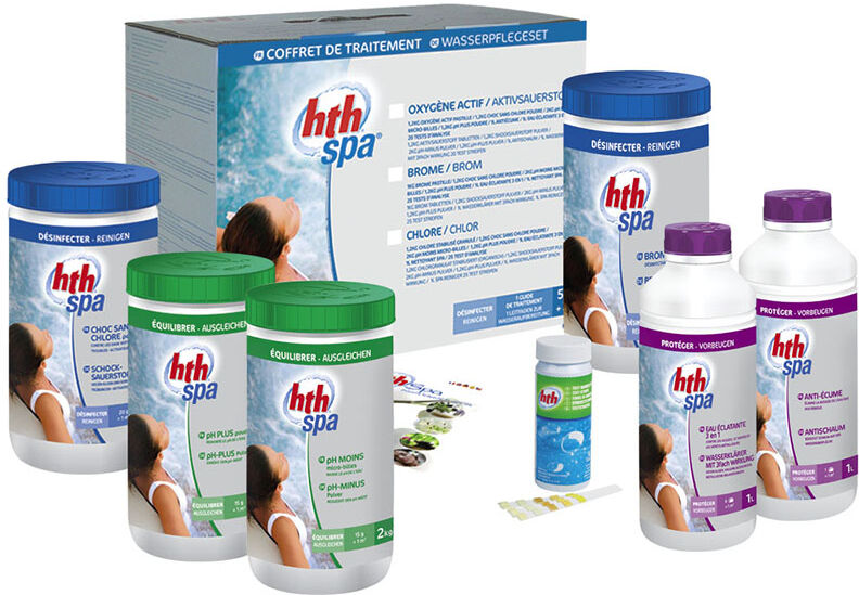 HTH Spa set brome