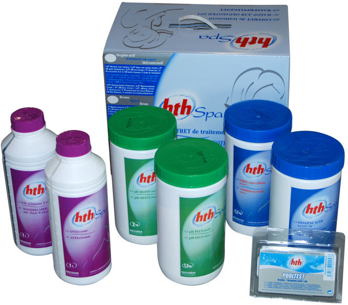 HTH Spa - Coffret de traitement à l'oxygène actif pour spa