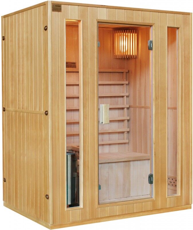 SNÖ Sauna traditionnel 3 places + poêle HARVIA 3500W - SNÖ