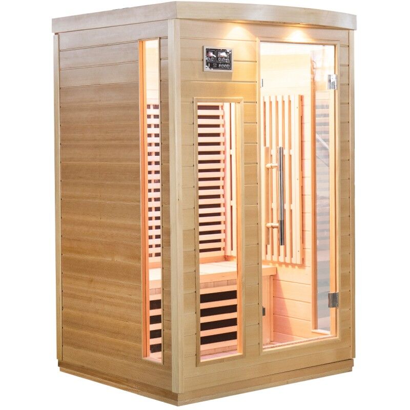 SNÖ Sauna infrarouge panneaux carbone 2050W 2 places - SNÖ