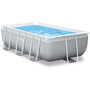 Intex Pool »Prism Frame Rectangular Set 300x175x80cm«, Inkl. Leiter Grau  B/H/L: Breite 175 cm x Höhe 80 cm x Länge 300 cm