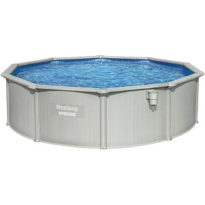 Bestway Pool »Hydrium Komplett-Set Ø 457 x 122 cm« Blau, Grau  B/H/L: Breite 457 cm x Höhe 122 cm x Länge 457 cm