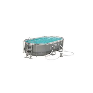 Bestway Pool »Power Steel Frame Set 427 x 250 x 100cm« Grau  B/H/L: Breite 250 cm x Höhe 100 cm x Länge 427 cm