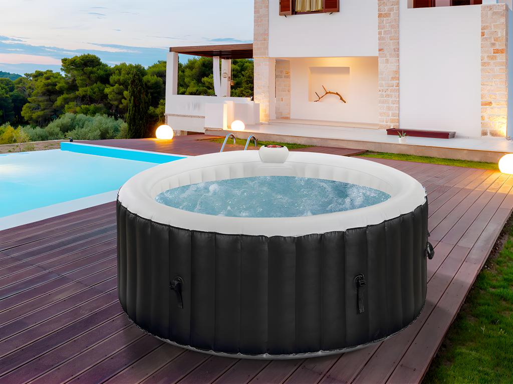 Vente-unique.ch Aufblasbarer Whirlpool B-FUNNY - 6 Personen - D208 x H65 cm