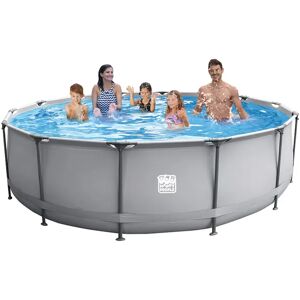 Happy People GmbH & Co. KG Happy People Stahlrahmenpool-Set, 450x106cm