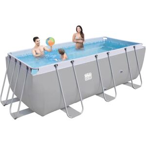 Happy People GmbH & Co. KG Happy People Stahlrahmenpool-Set, 400x207x 122cm