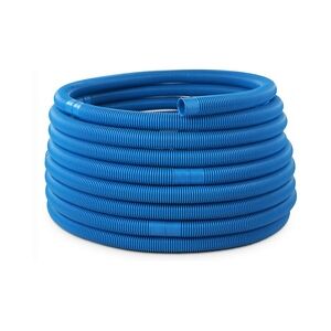 Schlauch24 Schwimmbadschlauch Poolschlauch Saugschlauch Solarschlauch Ø 38mm blau 24,0 m