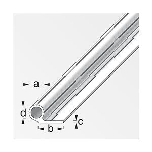 alfer Rohr 1 Schenkel kurz Aluminium