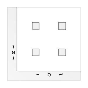 alfer Quadratlochblech Aluminium eloxiert