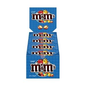 M&M's Schokolinsen Crispy 24 x 36 g (864 g)