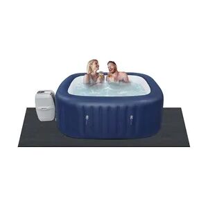 VEVOR Poolunterlage 500 g/m2 Whirlpool Matte 2030 x 2030 x 1,9 mm Bodenplane Filz & PE Bodenschutz Pool Unterlegmatte Schutzmatte Bodenplatte Bodenschutzplane Poolteppich Filzmatte Bodenmatte