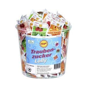 Frigeo Traubenzucker Lutscher 100 x 7,5 g (750 g)