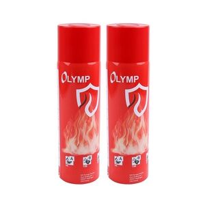 2x Feuerlöschspray  Universal einsetzbares auf Schaumbasis a 500g Olymp