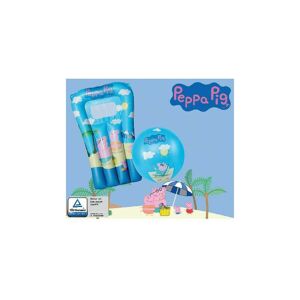 Strandset Peppa Pig Wasserball u. Kindermatratze Happy People