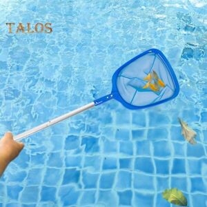 Ztto Pool Leaf Skimmer Net Ultra Fine Mesh With 4 Sections Aluminum Poles Easy To Use Detachable Pool Cleaning Net Leaf Catcher