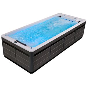 Saunaloft Swim Spa Innovation weiss/grau  550x230cm