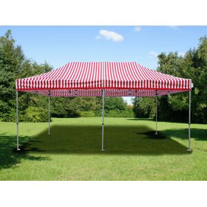 Dancover Faltzelt Faltpavillon Wasserdicht FleXtents PRO 3x6m Gestreift