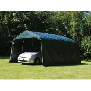 Dancover Zeltgarage Lagerzelt Garagenzelt PRO 3,6x4,8x2,68m, PVC, Grün