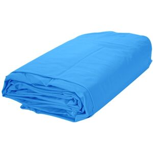 Poolfolie Rund 0,3 mm Adrialblau überlappend - 460 x 90 cm