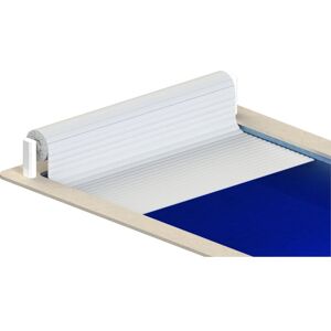 Poolomio Pool Oberflurrollladen SMART - 6,00 m x 11,00 m   Polycarbonat...