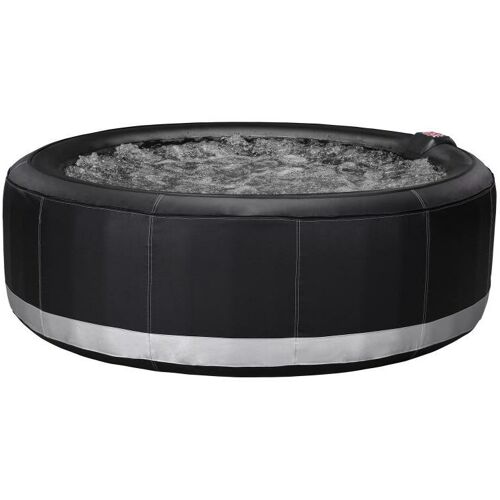 VOGUE SPA Whirlpool aufblasbar – 6 Personen – 203 x 65 cm – Schwarz – bcool iii – Schwarz