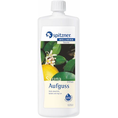 Spitzner Saunaaufguss Citrus 1 Liter Sauna Aufguss herb-säuerlich 1000 ml – Spitzner