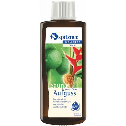 Spitzner Saunaaufguss Ingwer Limette 190 ml – Spitzner