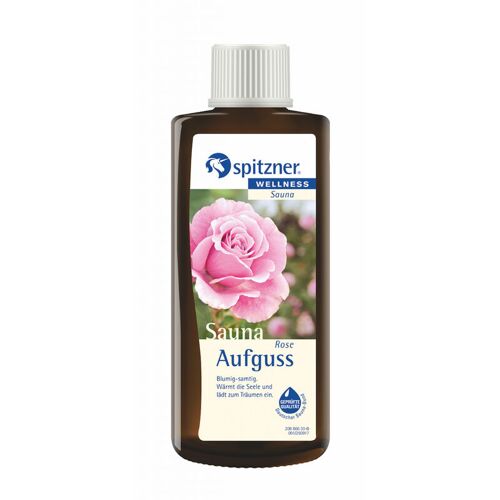 Spitzner Saunaaufguss Rose 190 ml Konzentrat 8850091 – Spitzner