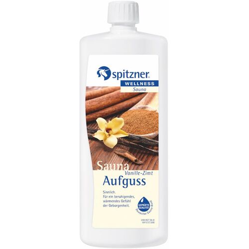 Spitzner Saunaaufguss Vanille-Zimt 1 Liter (1000 ml) Wellness Konzentrat 8850098 – Spitzner